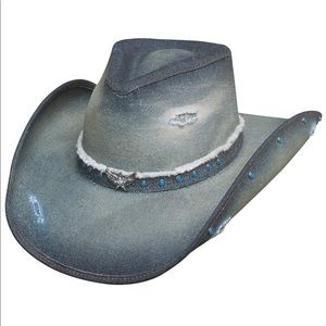 Bullhide montecarlo denim western cowboy hat